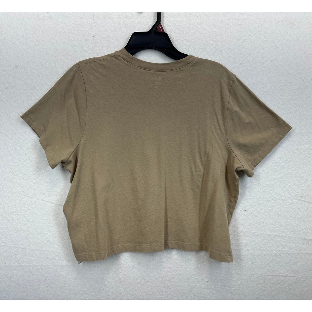 Bundle of Three Madewell Softfade Cotton Boxy Tees Size L Green, Brown, Black - Picture 5 of 10